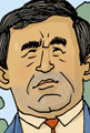 Gordon Brown karikatur